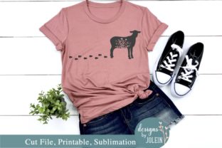 Bringing Whimsy to Your Projects with Walking Floral Sheep Cut Files