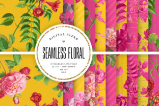 Evaluating Seamless Floral Patterns in Pink and Yellow: Technical Specs and Creative Applications
