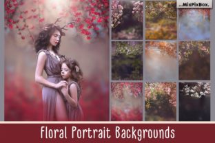 Integrating Floral Portrait Backgrounds into Professional Creative Workflows