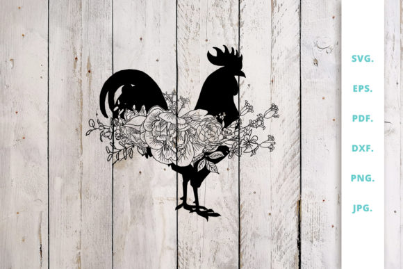 Integrating Floral Rooster and Animal Farm Designs into Creative Projects